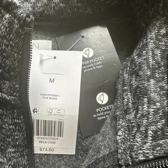 NWT Men's Ocean Coast Dark Grey
Pullover Jacket Size Medium - Picture 3 of 5